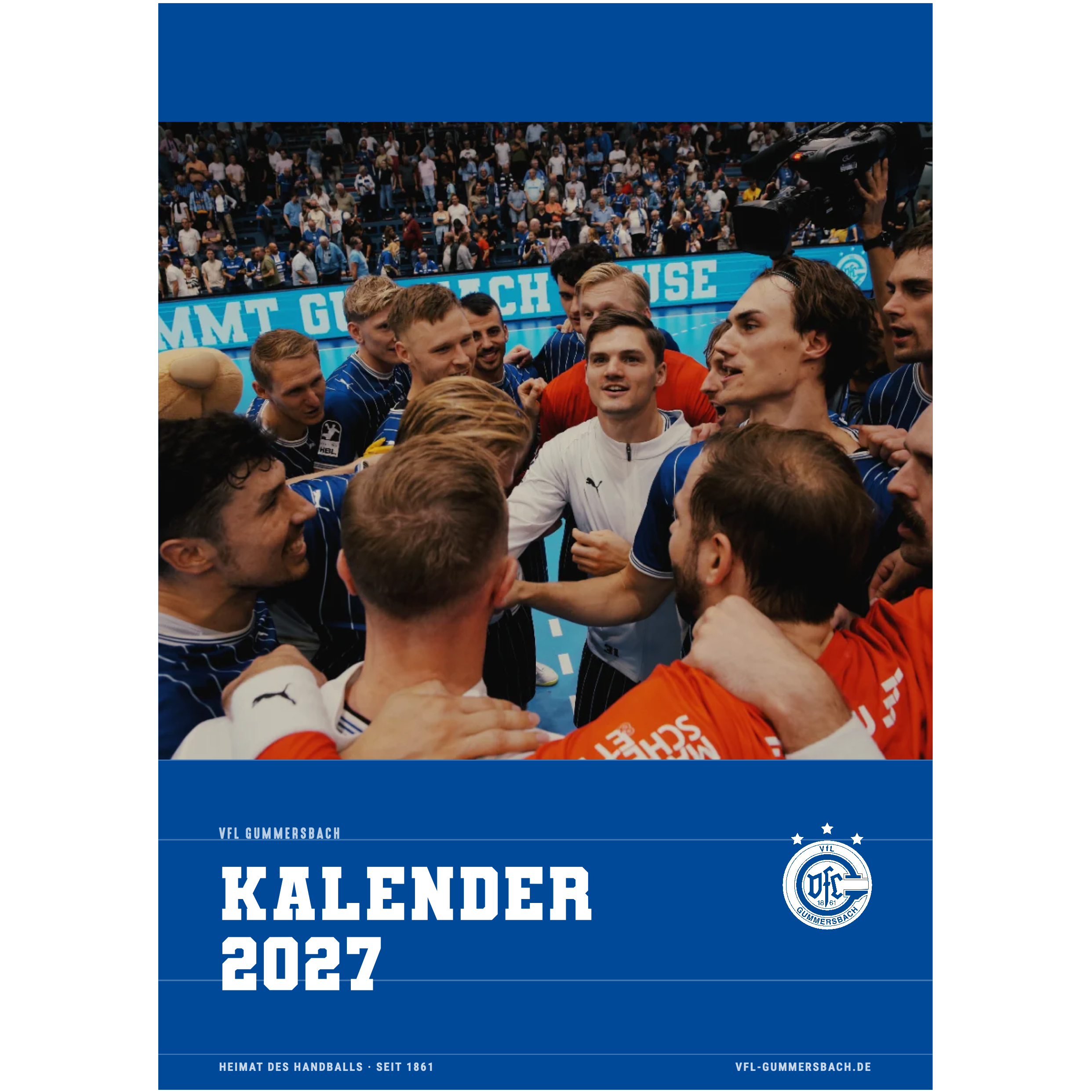 VfL Gummersbach Kalender 2027 – Monatskalender DIN A4